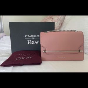 Strathberry InTheFrow Rose East/West Bag